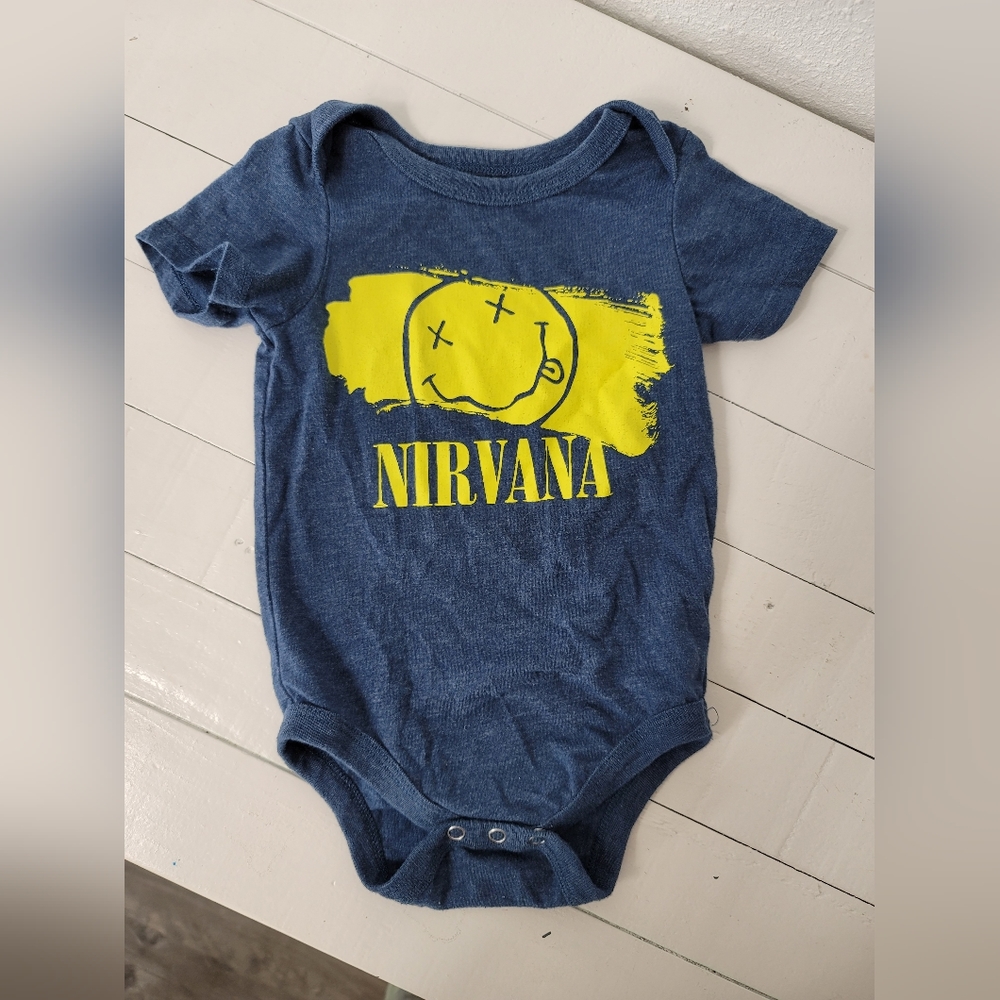 nirvana 2017 babyboy onesie 12 months